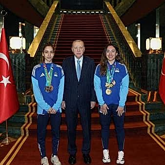 Sporcu Öğrencimiz Cumhurbaşkanlığı Külliyesi’ni ziyaret etti